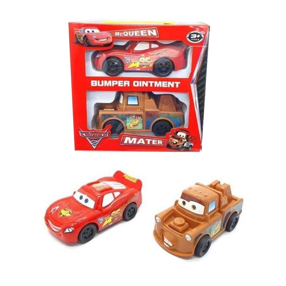 Cars Arabalar Sürtmeli 2 Li Araç Seti