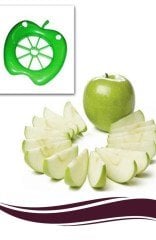 BUFFER® Pratik Çelik Bıçaklı Elma Bölme Dilimleme Doğrama Aleti Aparatı