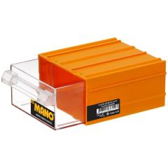 Mano Plastik Çekmeceli Sarı Kutu K-30   110mm x 120mm x 62mm