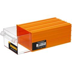 Mano Plastik Çekmeceli Sarı Kutu K-45  175mm x 230mm x 110mm (24'lü Paket)