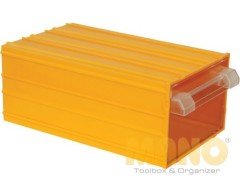 Mano Plastik Çekmeceli Sarı Kutu K-50  140 mm x 230 mm x 98 mm