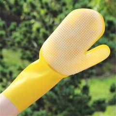 BUFFER® Ergonomik Masajlı Evcil Hayvan Kedi Köpek Yıkama Eldiveni Aparatı