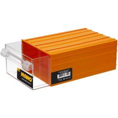 Mano K-55 Plastik Çekmeceli Sarı Kutu 212 mm x 302 mm x 126 mm Organizer (12'li Paket)