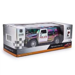 WH327-10 HUMMER POLİS JEEP PARLAK OYUNCAK POLİS