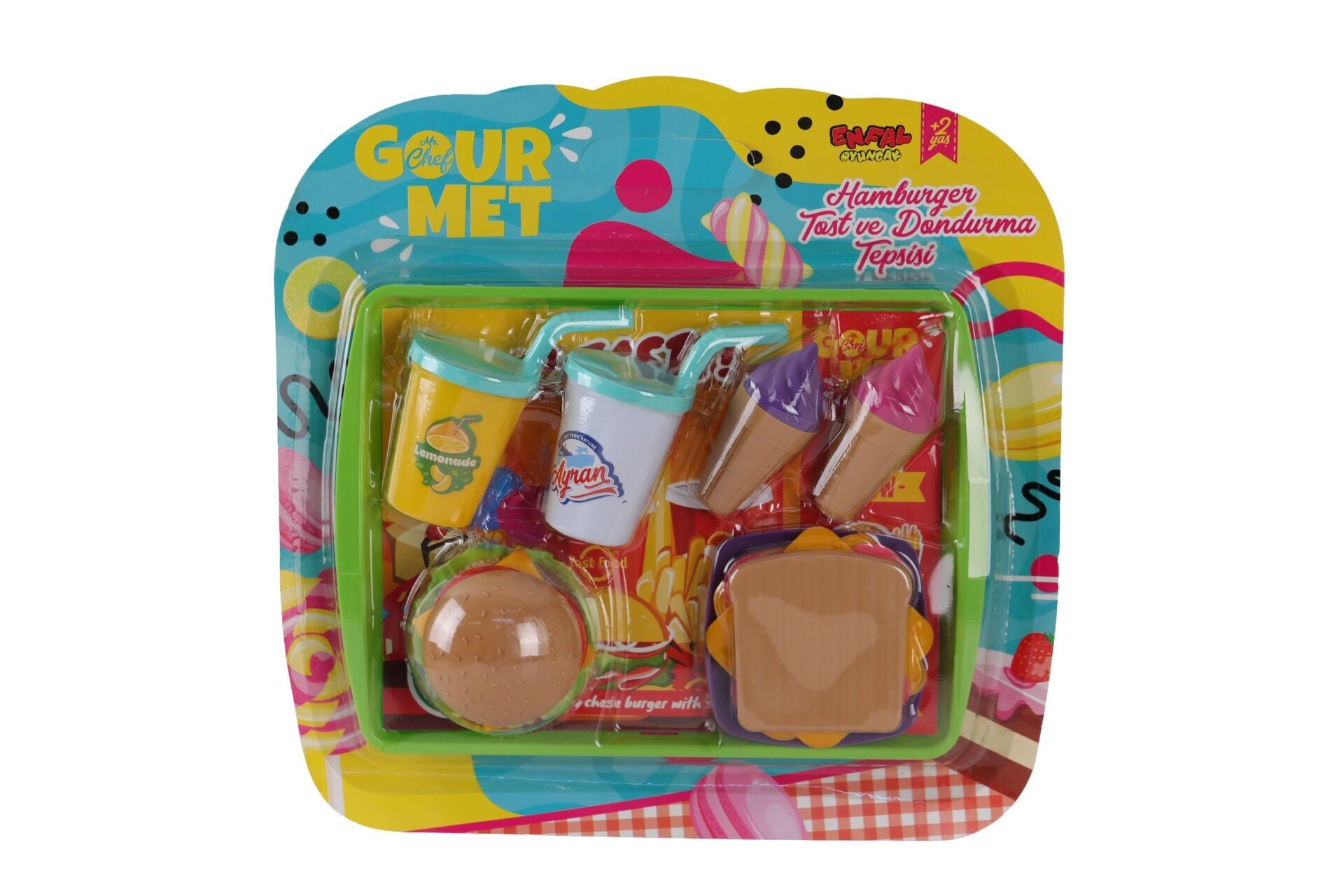 ENF-39162 HAMBURGER TOST VE DONDURMA TEPSİSİ