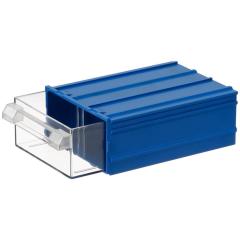 Mano Plastik Çekmeceli Mavi Kutu MK-20  100 mm x 140 mm x 52 mm  (40'lı Paket Halinde Satılır)
