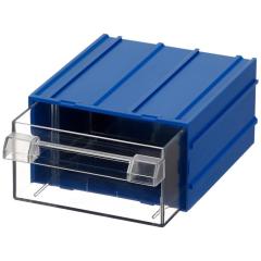 Mano Plastik Çekmeceli Mavi Kutu MK-30   110 mm x 120 mm x 62 mm (40'lı Paket Halinde Satılır)