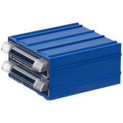 Mano Plastik Çekmeceli Mavi Kutu MK-31   110 mm x 120 mm x 62 mm (40'lı Paket Halinde Satılır)