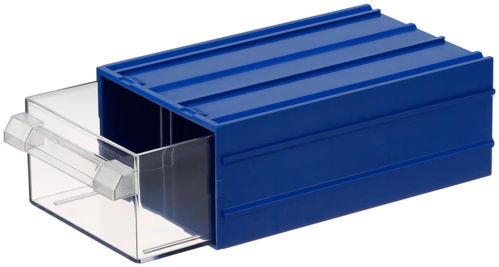 Mano Plastik Çekmeceli Mavi Kutu MK-35  110 mm x 170 mm x 65 mm (40'lı Paket Halinde Satılır)
