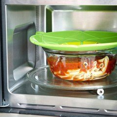 BUFFER® Mikrodalga Fırında Kullanılabiilir Tencere Taşırmaz Slikon Kapak