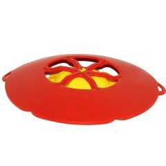 BUFFER® Mikrodalga Fırında Kullanılabiilir Tencere Taşırmaz Slikon Kapak