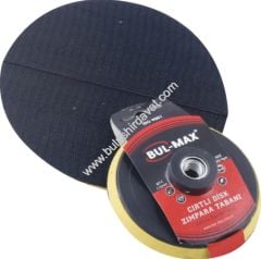 Bulmax 115mm Cırtlı Dısk Zımpara Tabanı Bmx-318 (10 Adet Gönderilir)