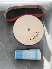 Zembil 250x40 mm Keçe + Zımpara 80 Kum - Çark Bileme Makinesine Uygun