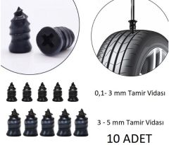 Lastik Tamir Kiti Kauçuk Vida Seti