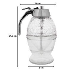 BUFFER® Mekanizmalı Mika Plastik Pompalı Musluklu Baldanlık Bal Pekmez Tahin Kontrollü Akıtma Balmatik