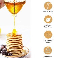 BUFFER® Mekanizmalı Mika Plastik Pompalı Musluklu Baldanlık Bal Pekmez Tahin Kontrollü Akıtma Balmatik