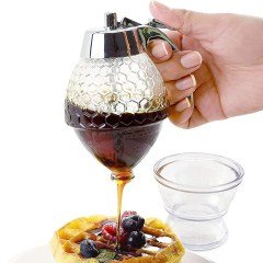 BUFFER® Mekanizmalı Mika Plastik Pompalı Musluklu Baldanlık Bal Pekmez Tahin Kontrollü Akıtma Balmatik