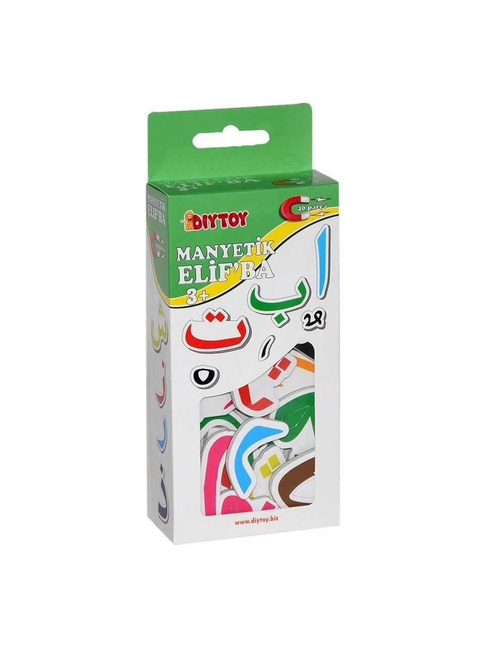 1642 DıyToy, Manyetik Elif'ba / +3 yaş
