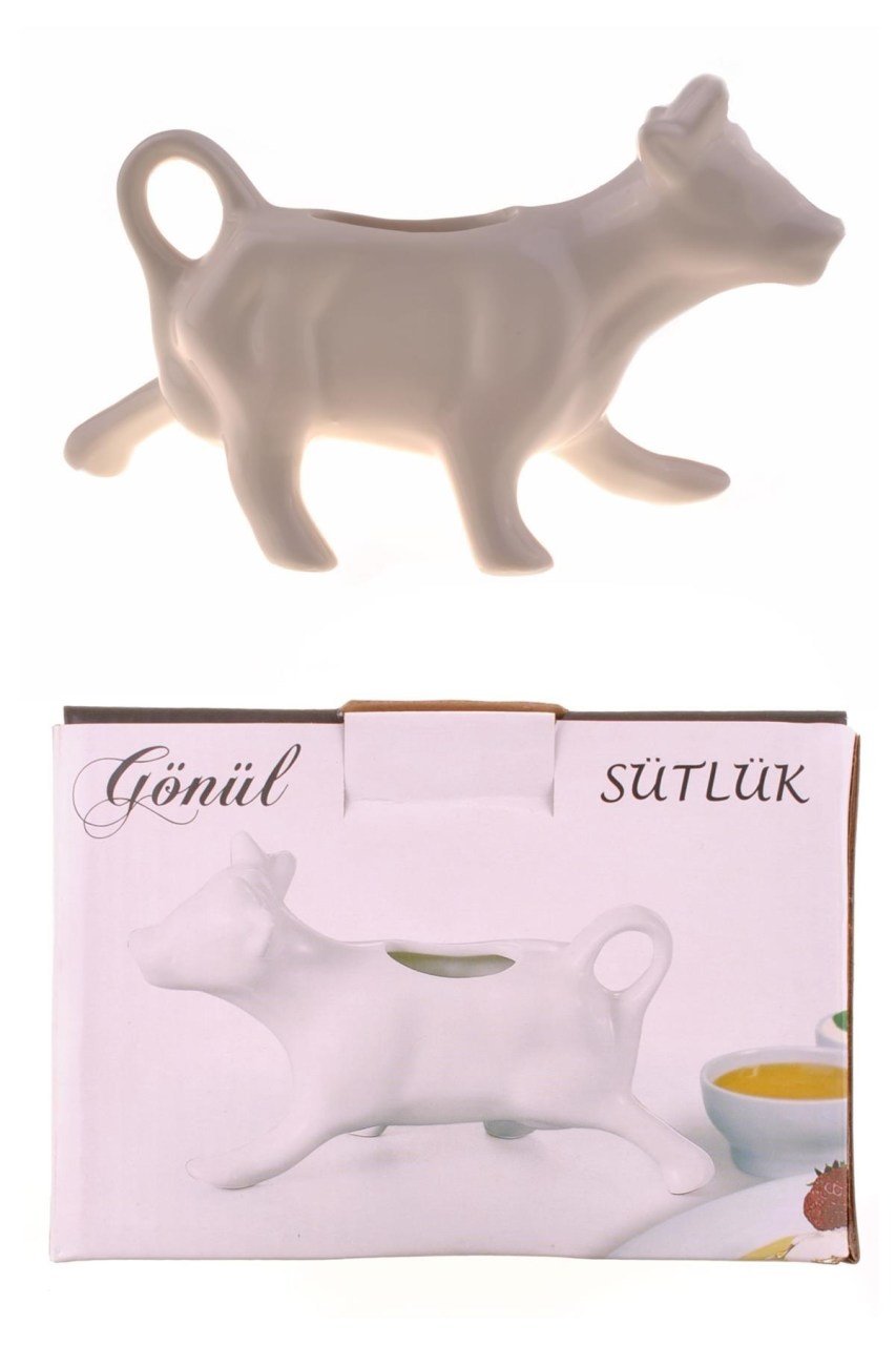 BUFFER® İnek Desenli Seramik Sütlük