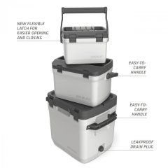 Stanley 15L Adventure Easy Carry Outdoor Cooler - Yeşil Kamp Buzluğu