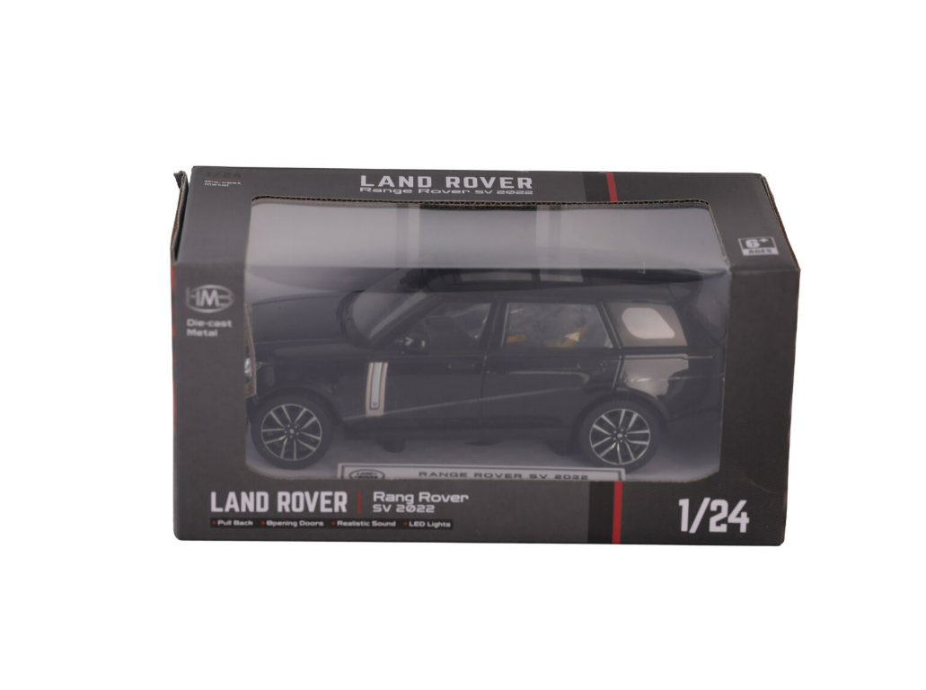 KZL-Q2005B 1:24 RANGE ROVER SV ISIKLI 1:24 METAL MODEL ARABA