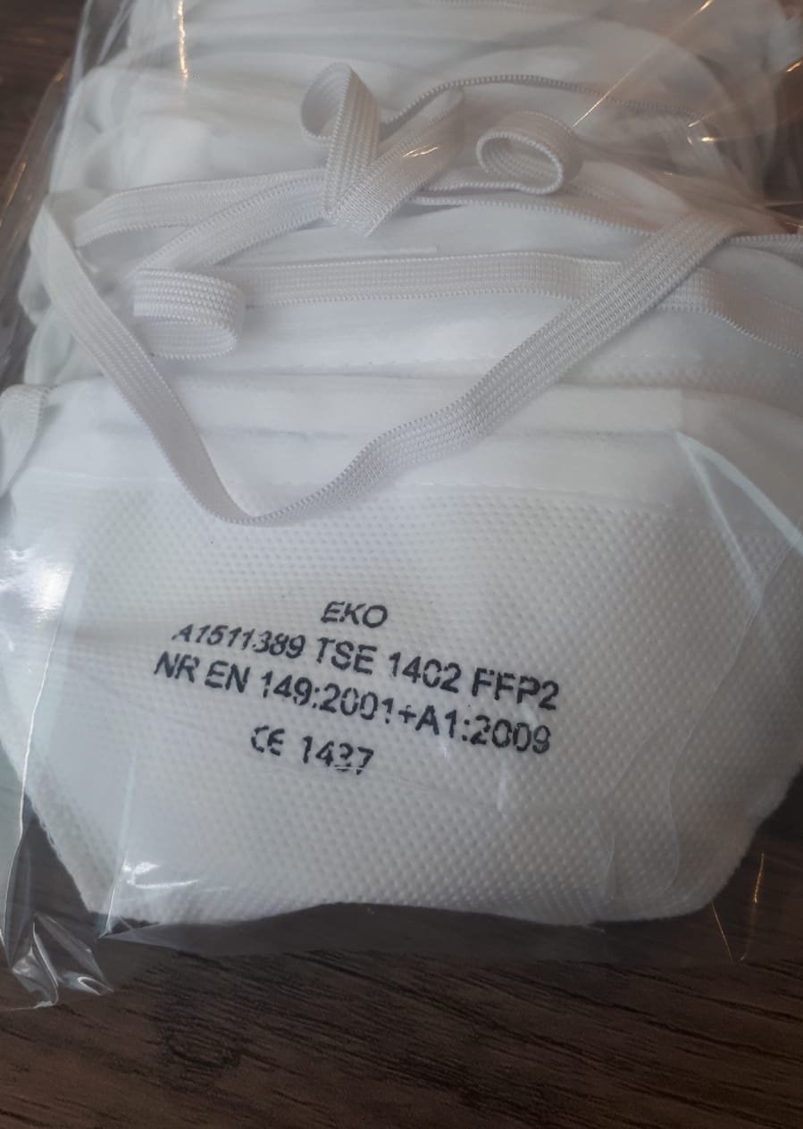 Toptan Virüs Maskesi Eko FFP2 Maske (60.000 adet)
