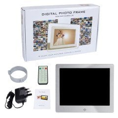 BUFFER® Uzaktan Kumandalı Lcd Ekran 7 inc Dijital Fotoğraf Çerçevesi