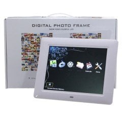 BUFFER® Uzaktan Kumandalı Lcd Ekran 7 inc Dijital Fotoğraf Çerçevesi