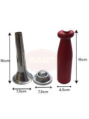 4'lü 12'lik Paslanmaz Çelik Kıyma Makinesi Full Set Kollu – (Tokmak, İçli Köfte, Sucuk Aparatı)