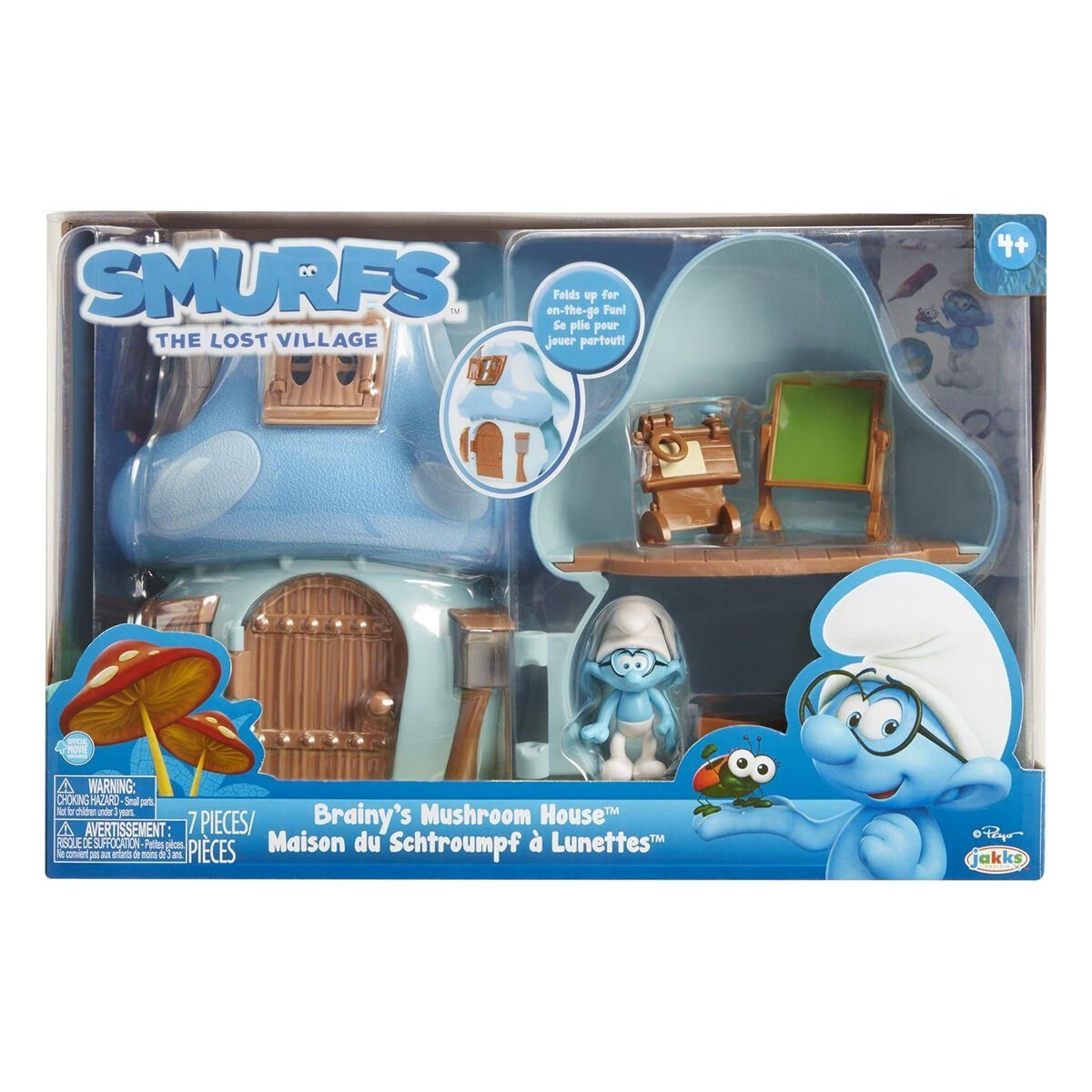 ŞRN 96530 Şirinler Mantar Ev Oyun Seti  -Necotoys