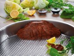 Abant Çelik Çiğ Köfte Tepsisi 43x7,5 cm Yoğurma Leğeni No:3