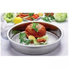 Abant Çelik Çiğ Köfte Tepsisi 41,5x7,3 cm Yoğurma Leğeni No:2