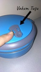 3 Katlı Vakumlu Yemek Termosu 3lü Sefer Tası Freshbox Serisi Pembe