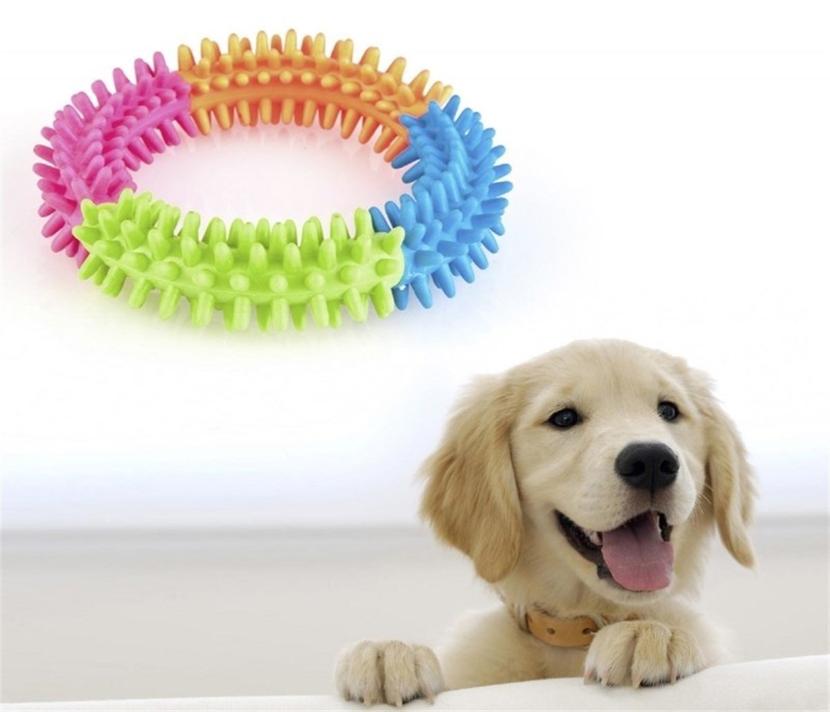 BUFFER® Köpek Diş Temizleyici ve Kaşıyıcı Sağlıklı Eğlenceli Oyuncak