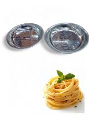 Abant 2'li Makarna Süzgeci Seti Çelik Süzgeç Kevgir