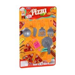 Kartelada 9 Parça Pizza Oyuncak Seti