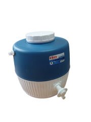 5 LT Kale 1003 Soğuk Su Termosu Musluklu Piknik Termos Mavi