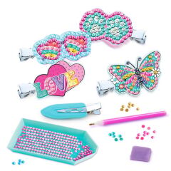 28851 SUN-CNL-HOBİ SET STYLE 4EVER DIAMOND ART SAÇ TOKASI YAPIMI