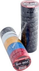 Bulmax 20yds Sıyah Elektrk Bandı Bmx-617 (10 Adet Gönderilir)