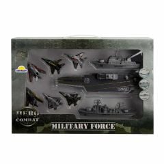 Askeri Oyun Seti 9 Parça Jet Uçak Gemisi