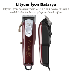 Wahl 8148-2316 Magic Clip 5 Star Şarjlı Saç Sakal Tıraş Makinesi