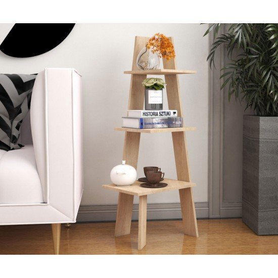 Berrado Dekoratif Çiçeklik Katlı Raf