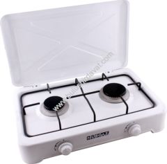 Bulmax Beyaz Ikılı Set Ustu Ocak Bmx-1727 (1 Adet Gönderilir)