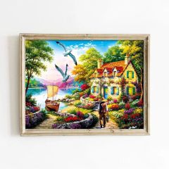 20084 PUZZLE 500 AN OLD TALE BY THE LAKE