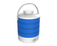 18 LT Kale 1012 Soğuk Su Termosu Musluklu Süper Piknik Termos Mavi