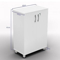 Berrado Kilitli Ofis Dolabı Dosya Dolabı Çok Amaçlı Dolap