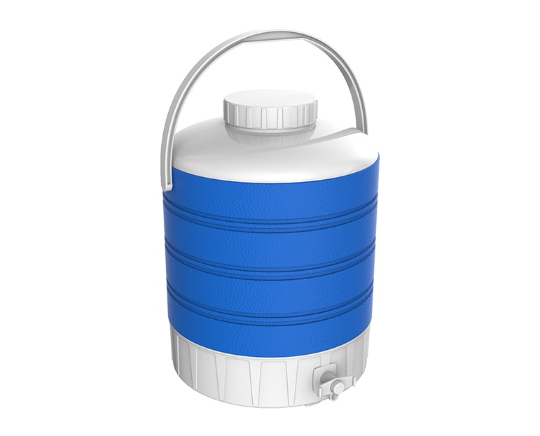 18 LT Kale 1012 Soğuk Su Termosu Musluklu Süper Piknik Termos Mavi