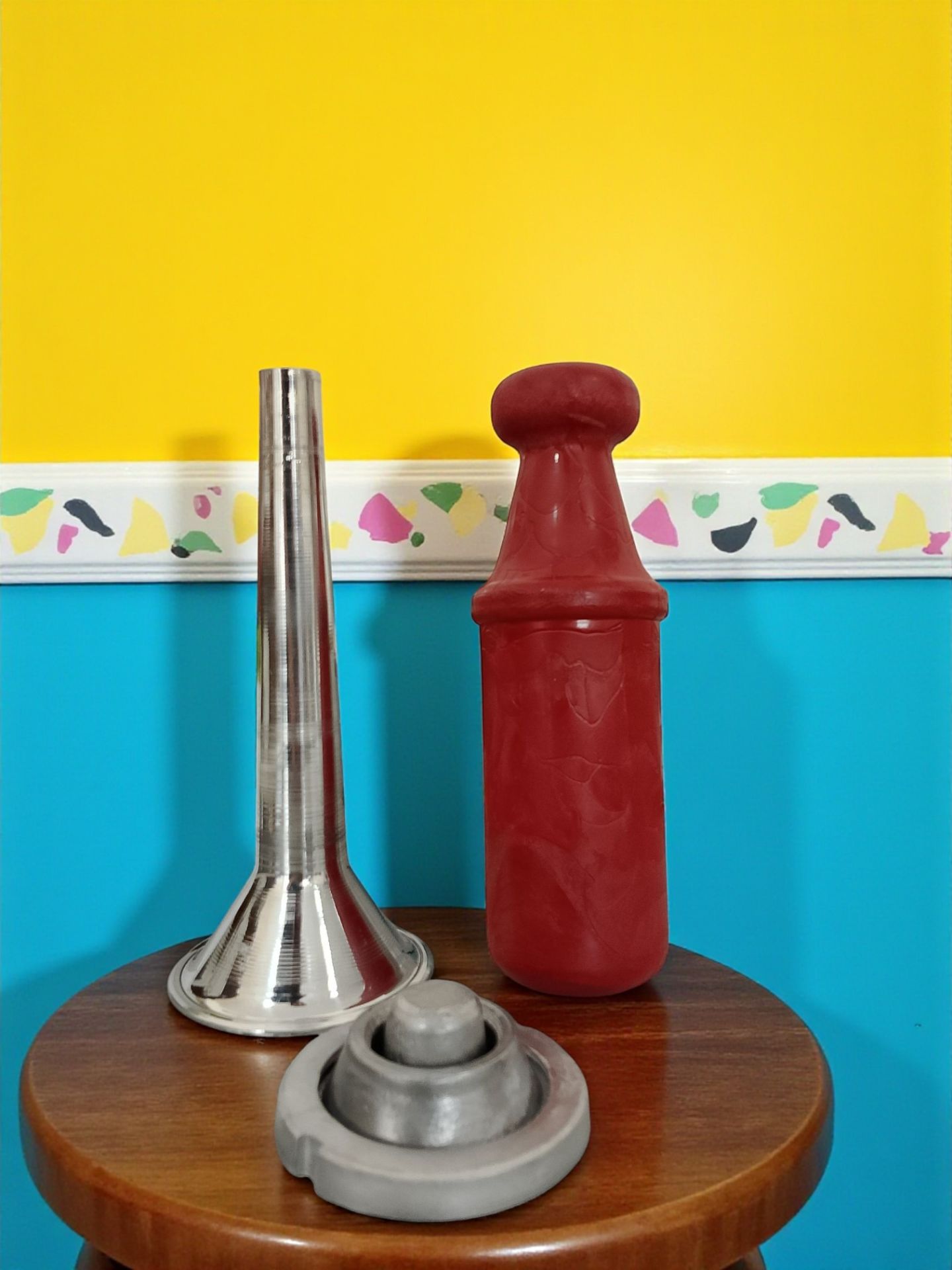 3'lü Set 22 Numara İçli Köfte ve Sucuk Hunisi Alüminyum + Tokmak