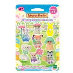 5823 Sylvanian Families Bebek Minifigür Çiçek Serisi Tekli Sürpriz Figür +4 yaş
