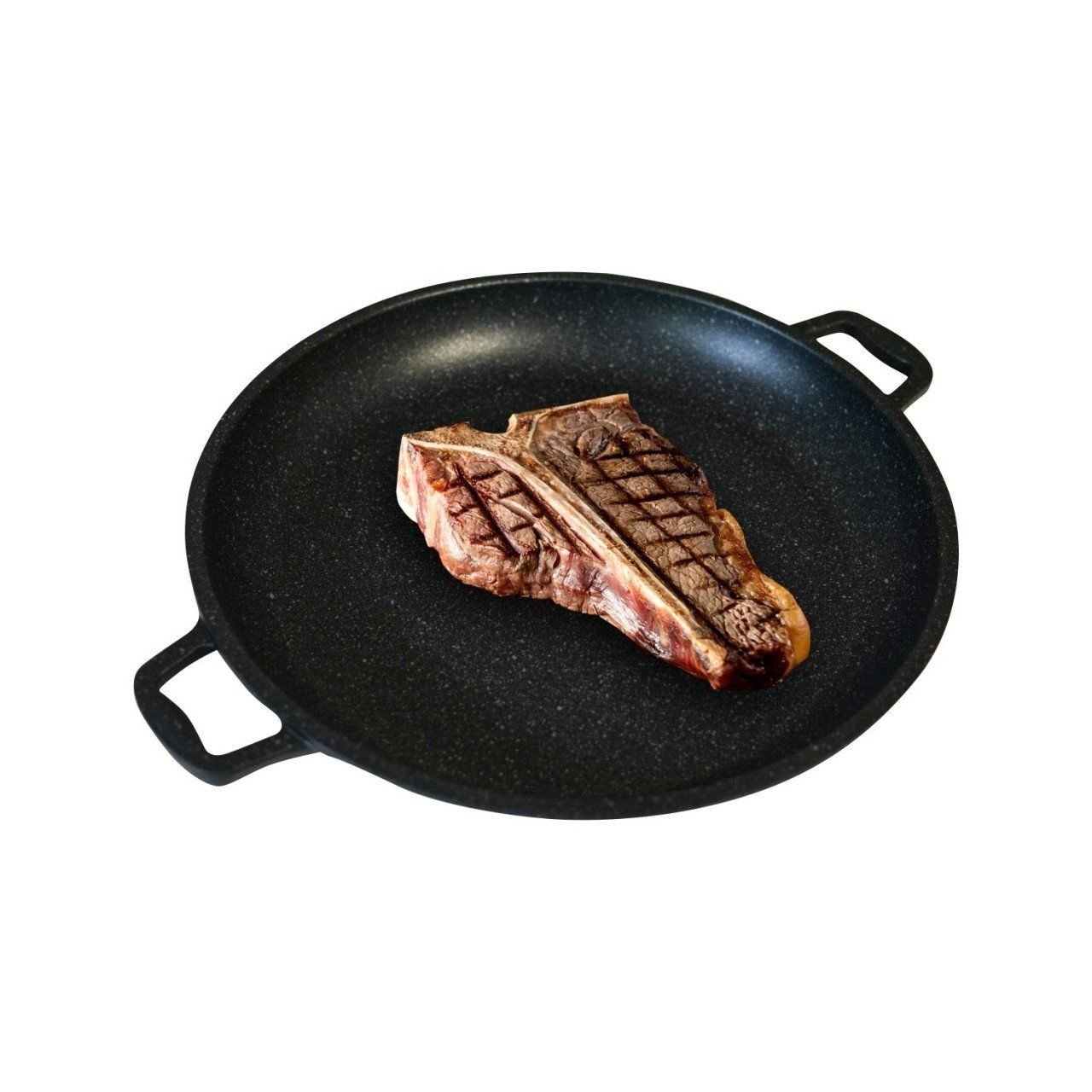 Granit Döküm Tava 36 cm (Bazlama Gözleme Kavurma Tavası)